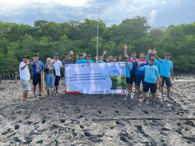 Sosialisasi Maintenance Pipa, Penanggulangan Avtur di Laut dan Kegiatan Penanaman Mangrove